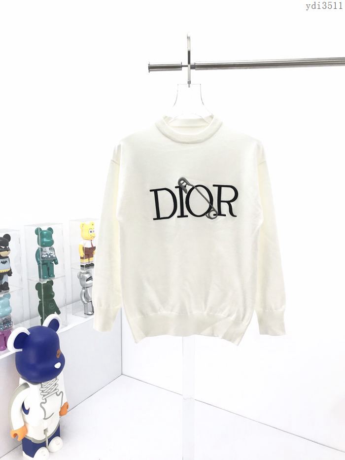 Dior男裝 迪奧秋冬新款別針刺繡針織毛衣  ydi3511