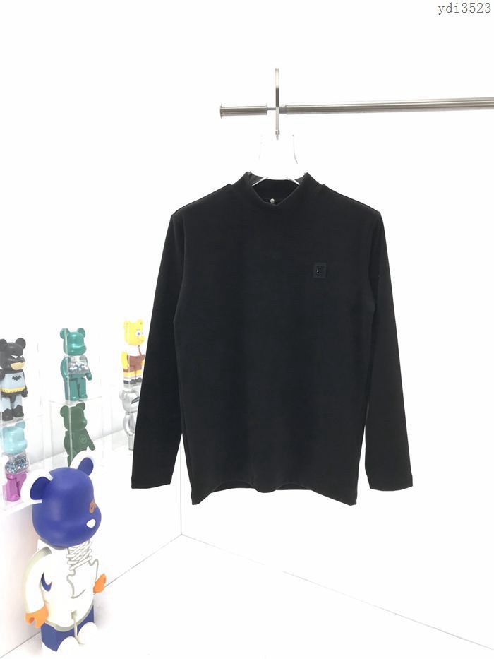 Burberry男裝 巴寶莉新款專屬TB貼飾半高領長袖打底衣 高版本男女同款  ydi3523