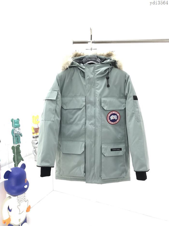 Canada Goose女款羽絨服 加拿大鵝限量款08天青色羽絨服  ydi3564