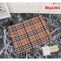 BURBERRY巴寶莉 棉質帆布購物袋 vitage復古格紋 款號2133  Bhq1063