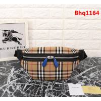 BURBERRY巴寶莉 中號Vintage 復古格紋腰包 可用背帶斜挎或系於腰部 2301  Bhq1164