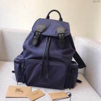 Burberry專櫃新款雙肩包 巴寶莉The Rucksack軍旅男女通用背包  db1022