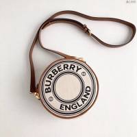 Burberry專櫃新款女包 巴寶莉Louise路易絲包圓形單肩包斜挎包  db1065