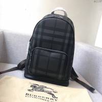 Burberry專櫃新款雙肩包 巴寶莉London格紋男士必入款雙肩包  db1139