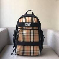 Burberry專櫃新款雙肩包 巴寶莉實用主義男士雙肩包  db1146