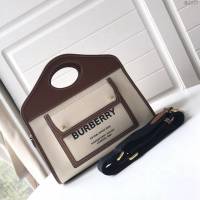 Burberry專櫃新款女包 巴寶莉新款女士單肩包托特包  db1167