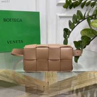 Bottega veneta高端女包 KF0015焦糖色 寶緹嘉CAEESTTE腰包 BV經典款手工編織手包腰包胸包斜挎包  gxz1211