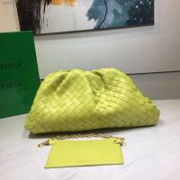 Bottega veneta高端女包 98062寬編織 寶緹嘉升級版大號編織雲朵包 BV經典款胎牛皮pouch編織雲朵包  gxz1237