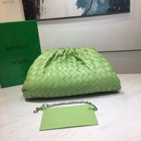 Bottega veneta高端女包 98062 寶緹嘉升級版大號編織雲朵包 BV經典款純手工編織羔羊皮女包  gxz1245