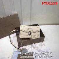 BVLGARI寶格麗 專櫃新款Serpenti Forever 翻蓋包蛇頭包 28017 FYD1119