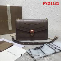 BVLGARI寶格麗 進口牛皮系列 時尚百搭 單肩斜挎包 39174 FYD1131