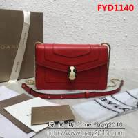 BVLGARI寶格麗 進口牛皮系列 時尚百搭 單肩斜挎包 39174 FYD1140