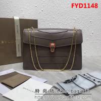 BVLGARI寶格麗 升級版進口牛皮 時尚百搭 單肩斜挎包 35106 FYD1148