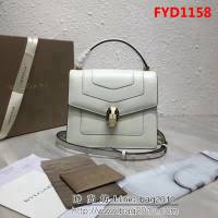 BVLGARI寶格麗 專櫃新款 原單品質 蛇頭扣環 手提單肩斜挎包 可拆卸肩帶 38329 FYD1158