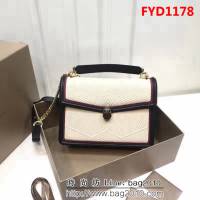 BVLGARI寶格麗 2018專櫃新型蛇頭包 蛇形繡線限定款 Bvlgari Serpenti Forever系列 286632 FYD1178