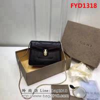 BVLGARI寶格麗 專櫃新款 蛇頭扣環 單層蛇頭包 鏈條單肩斜挎包 B283558 FYD1318