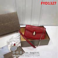 BVLGARI寶格麗 專櫃新款 蛇頭扣環 單層蛇頭包 鏈條單肩斜挎包 B39174 FYD1327