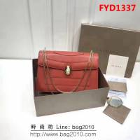 BVLGARI寶格麗 專櫃同步新款 Serpenti雙層琺瑯蛇頭包 鏈條單肩斜挎包 B35362 FYD1337