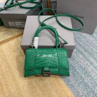 Balenciaga女包 巴黎世家Hourglass沙漏包 BG8896 鱷魚紋牛皮巴黎世家手提包  fyd1434