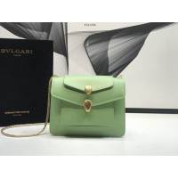 Bvlgari女包 寶格麗新品系列鏈條小包 B288741 膠囊系列 雙蛇首搭扣 Bvlgari2020新款女包  fyd1536