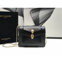 Bvlgari女包 寶格麗新品系列鏈條小包 B288741 膠囊系列 雙蛇首搭扣 Bvlgari2020新款女包  fyd1537