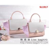CELINE賽琳原單 經典拼色千秋包 可單肩斜挎 大小號7823 SL1917
