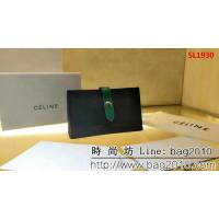 CELINE賽琳原單 撞色系列 小牛皮風琴卡包 4167 SL1930