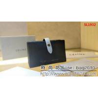 CELINE賽琳原單 撞色系列 小牛皮風琴卡包 4167 SL1932