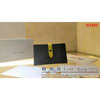 CELINE賽琳原單 撞色系列 小牛皮風琴卡包 4167 SL1933