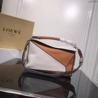 LOEWE女包 0153 專櫃同步 荔枝紋牛皮 羅意威單肩包 女手提包 明星同款  sl2025