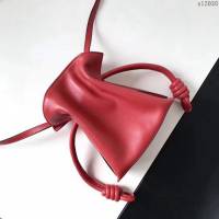 LOEWE女包 原單品質 最新mini小福袋 綿羊皮 羅意威單肩斜挎包  sl2038