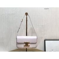 Celine專櫃2022新款Triomphe Shoulder Bag 194143 賽琳最新款凱旋門腋下包 sldj2410
