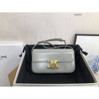 Celine專櫃2022新款Triomphe Shoulder Bag 194143 賽琳最新款凱旋門腋下包 sldj2415