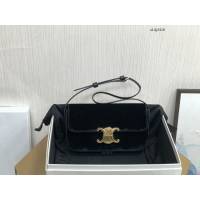 Celine專櫃2022新款Triomphe Shoulder Bag 194143 賽琳最新款凱旋門腋下包 sldj2418