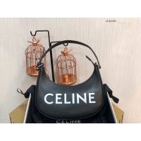 Celine專櫃2022新款印花AVA柔軟牛皮革手袋 賽琳AVA腋下包肩背手提女包 sldj2443