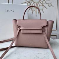 Celine女包 賽琳2020新顏色玫瑰粉鯰魚包 全新LOGO升級版手掌紋鯰魚包 189103  slyd2187
