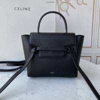 Celine女包 賽琳經典款中號女包 Celine belt bag 掌紋牛皮鯰魚包 189153  slyd2194