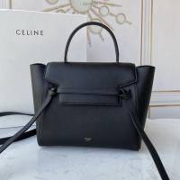 Celine女包 賽琳經典款大號女包 Celine belt bag 掌紋牛皮鯰魚包 189103  slyd2195