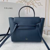 Celine女包 賽琳經典款大號女包 Celine belt bag 掌紋牛皮鯰魚包 189103  slyd2199