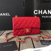 CHANEL香奈兒 独家背景实拍 小香cf系列 鱼子酱 1116#经典款 原厂小牛皮 里內小羊皮 時尚百搭 鏈條單肩斜挎包  Cco1117