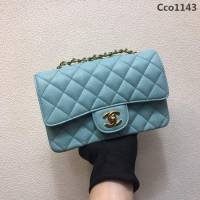 CHANEL香奈兒 独家背景实拍 cf经典1116#mini款 最顶级版本 最新细球纹原厂小牛皮 纯钢五金 時尚百搭 鏈條單肩斜挎包  Cco1143