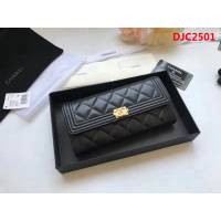 CHANEL香奈兒 海外原單走私貨 進口綿羊皮 女款長錢包 A80286  DJC2501