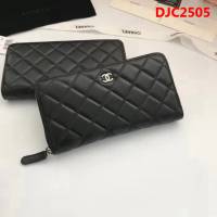 CHANEL香奈兒 頂級原單 原廠綿羊皮 女款拉鏈錢包 A50097  DJC2505