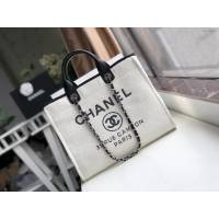 Chanel女包 66941 香奈兒經典款沙灘包 Chanel帆布購物袋  djc4040