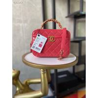 Chanel女包 香奈兒專櫃最新款化妝包 Chanel手提肩背斜挎包 S2179  djc4067