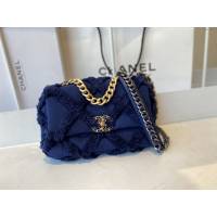 Chanel女包 香奈兒專櫃最新款提花嬉皮包 19Bag Chanel手提肩背枕頭包 AS1160  djc4071