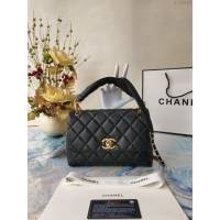 Chanel女包 香奈兒專櫃最新款羊皮金屬鏈條裝飾把柄女包 Chanel手拎斜挎鏈條包 AS2044  djc4141