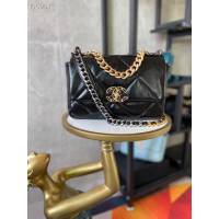 Chanel女包 香奈兒專櫃2020秋冬款19Bag AS1160油蠟皮 Chanel大菱格紋鏈條女包  djc4307