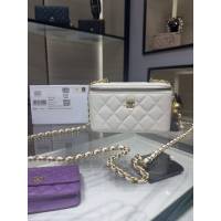 Chanel專櫃新款鏈條女包 香奈兒22B新品金球長盒子長方鏈子盒 AP2303Y djc5777