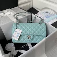 Chanel專櫃經典款CF鏈條女包 香奈兒Classic Flap Bag手袋A01112魚子醬牛皮斜挎包 djc5865